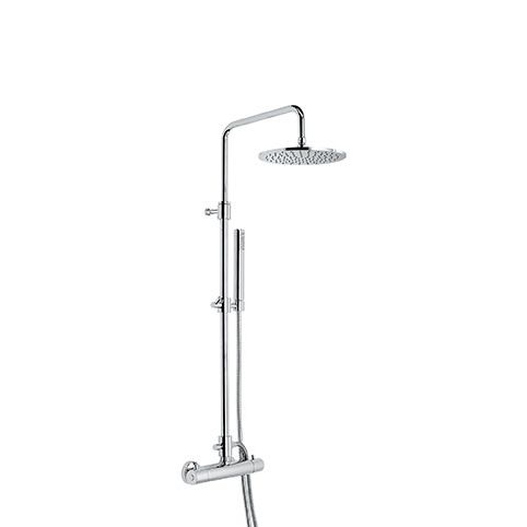 Thermostatische Duschsäule - EDEN: 4530584 - EMMEVI RUBINETTERIE - wandmontiert / modern / mit Handbrause