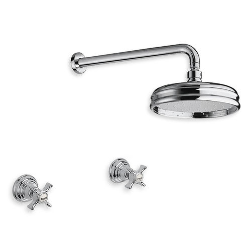 Einhebelmischer für Dusche - TURAN  - ETRURIA - wandmontiert / Messing / für Badezimmer
