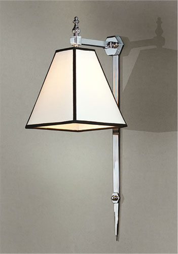 Klassische Wandleuchte - CERES - ETRURIA - Messing / für Bad / LED