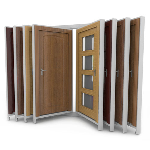 Präsentierregal für Tür - ADAPT : RHIN PUERTAS 8 - EXPOJAMAR - Holz / Platten / für Einzelhandel