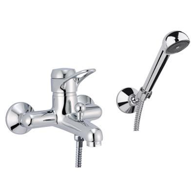Einhebelmischer für Badewanne - 38 CR 1000 - FIORE RUBINETTERIE - wandmontiert / aus verchromtem Metall / für Badezimmer