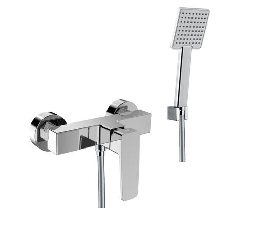 Wandmontiertes Duschsystem - 140CR4461 - FIORE RUBINETTERIE - modern / mit Handbrause / Regenstrahl