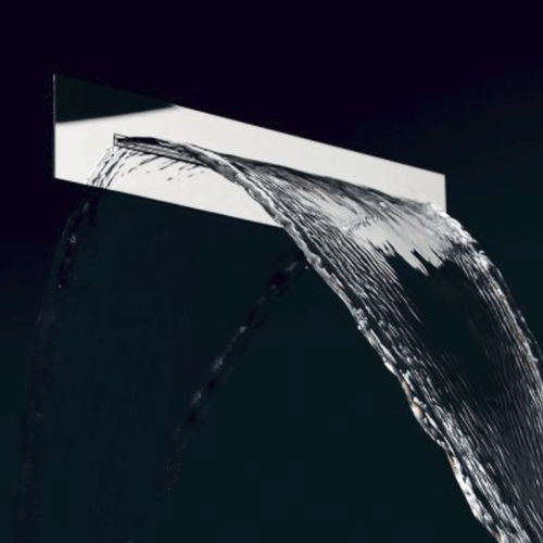 Wandmontierter Duschkopf - CAS6 - GEDA - rechteckig / Wasserfall