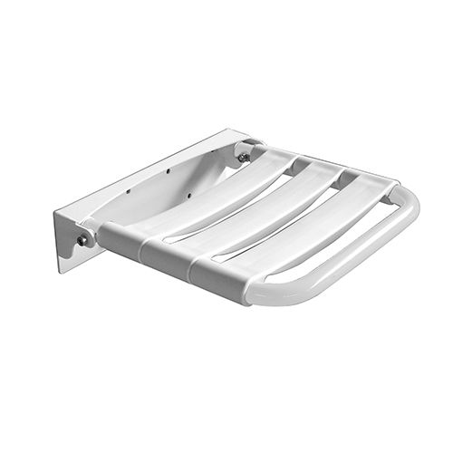Klappbarer Duschsitz - Classic Antibacterial - GOMAN - abnehmbar / wandmontiert / Edelstahl