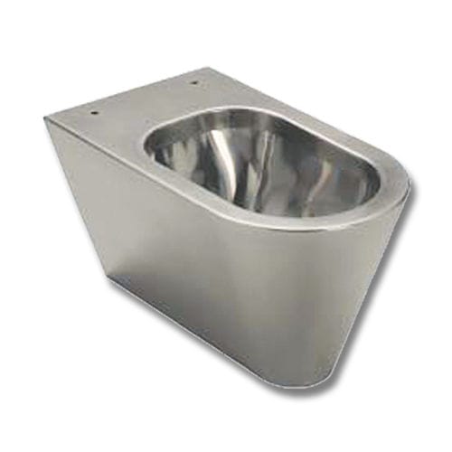 Wandhängendes WC - DX101S/99 - GOMAN - Edelstahl / für Gesundheitseinrichtungen / für Gewerbegebrauch