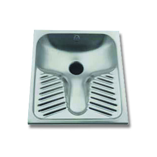 Hock-WC - TURKISH TOILET - GOMAN - Edelstahl / behindertenfreundlich