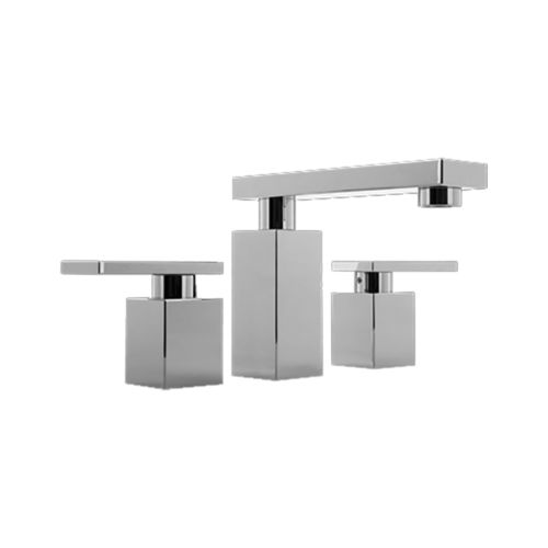 Zweigriffmischer für Waschtisch - E-3710-LM31L-T-PC - GRAFF - Aufsatz / aus verchromtem Metall / Nickel