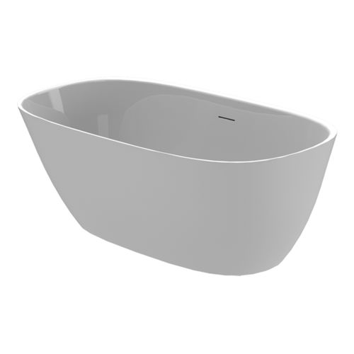 Ovale Badewanne - TEP54-OF - GRAFF - freistehend / für Wohnungen / Mineralwerkstoff