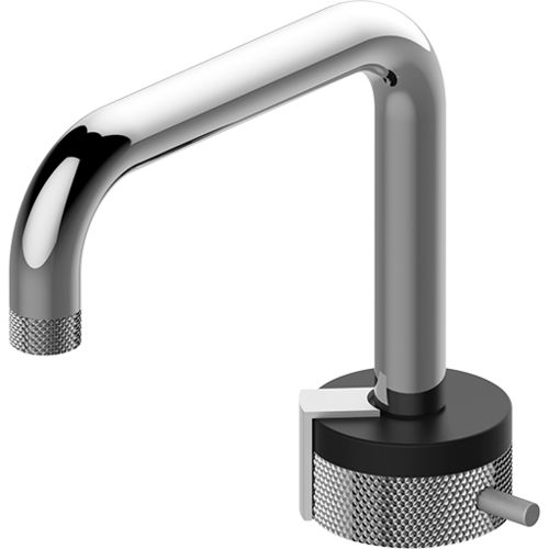 Einhebelmischer für Waschtisch - E-11500 - GRAFF - Aufsatz / aus verchromtem Metall / für Badezimmer