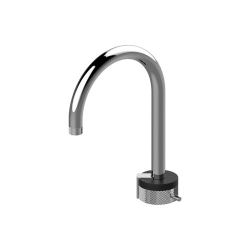 Einhebelmischer für Waschtisch - E-11502 - GRAFF - Aufsatz / aus verchromtem Metall / für Badezimmer
