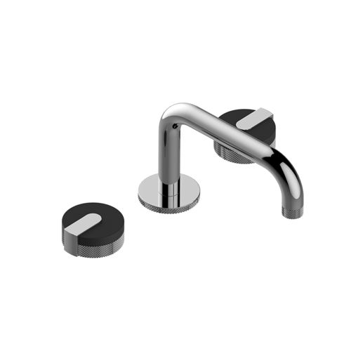 Zweigriffmischer für Waschtisch - E-11510 - GRAFF - Aufsatz / aus verchromtem Metall / für Badezimmer