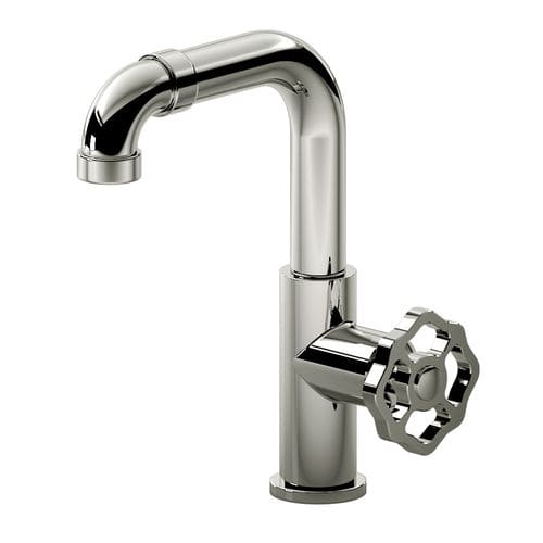 Einhebelmischer für Waschtisch - E-11300-C18-PC - GRAFF - Aufsatz / aus verchromtem Metall / für Badezimmer