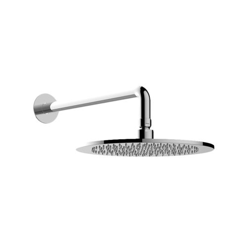 Wandmontierter Duschkopf - E-8301 - GRAFF - rund / Wasserfall / für Gewerbegebrauch