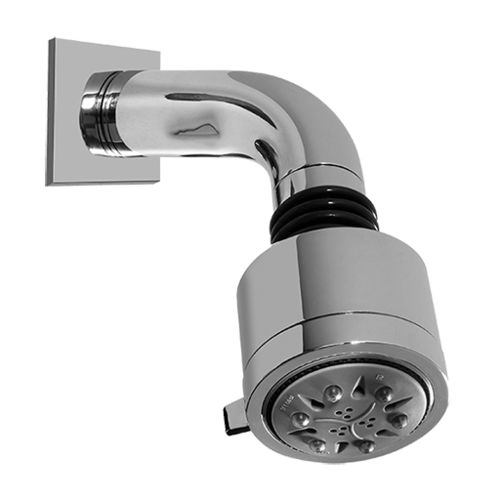 Wandmontierter Duschkopf - E-8330 - GRAFF - rund / Regenstrahl / für Gewerbegebrauch