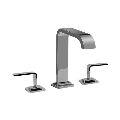 Zweigriffmischer für Waschtisch - E-2311-LM40 - GRAFF - Aufsatz / aus verchromtem Metall / für Badezimmer