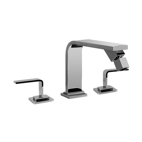 Bidet-Zweigriffmischer - E-2361-LM40 - GRAFF - Aufsatz / aus verchromtem Metall / für Badezimmer