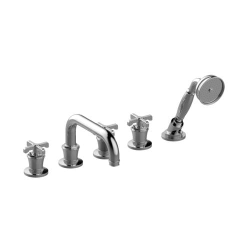 Zweigriffmischer für Dusche - E-11651-C20B - GRAFF - Badewannen / Aufsatz / aus verchromtem Metall