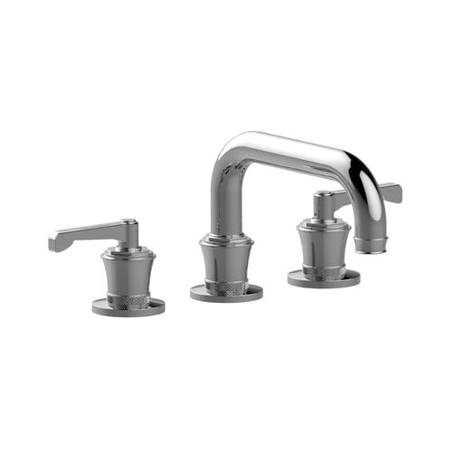 Badewannen-Zweigriffmischer - E-11650-LM60B - GRAFF - Aufsatz / aus verchromtem Metall / für Badezimmer