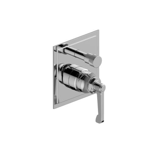 Einhebelmischer für Dusche - E-7085-LM60N - GRAFF - wandmontiert / aus verchromtem Metall / für Badezimmer