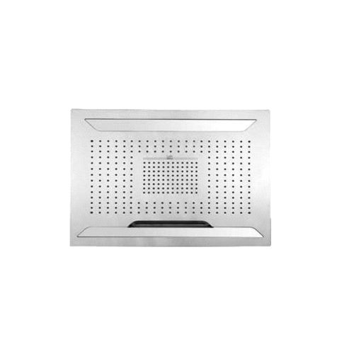 Duschkopf für Deckeneinbau - E-8220 - GRAFF - rechteckig / Wasserfall