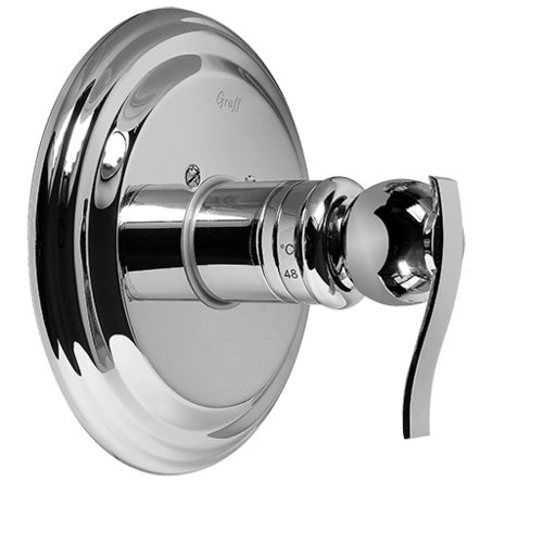 Absperrventil für Dusche - 2356900 - GRAFF - wandmontiert / Metall / aus verchromtem Metall