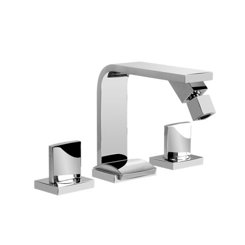 Bidet-Zweigriffmischer - E-3662-C14 - GRAFF - Aufsatz / aus verchromtem Metall / Nickel
