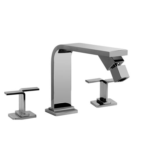 Bidet-Zweigriffmischer - E-2361-C9 - GRAFF - Aufsatz / aus verchromtem Metall / Nickel
