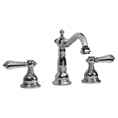 Zweigriffmischer für Waschtisch - E-2500-LM34 - GRAFF - Aufsatz / aus verchromtem Metall / Nickel