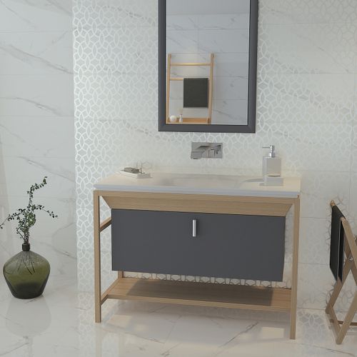 Keramikfliesen - MARMO CALACATTA - GRANISER CERAMICS - emailliert / für Badezimmer / Wand