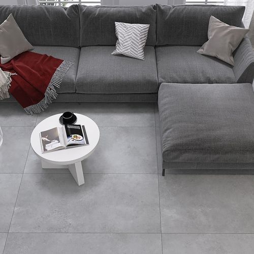 Feinsteinzeugfliesen - SOLIDA - GRANISER CERAMICS - matt / für den Innenraum / für Wohnzimmer