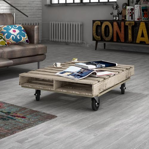 Feinsteinzeugfliesen - VINTAGE - IDEA CERAMICA - matt / für den Innenraum / bodenstehend