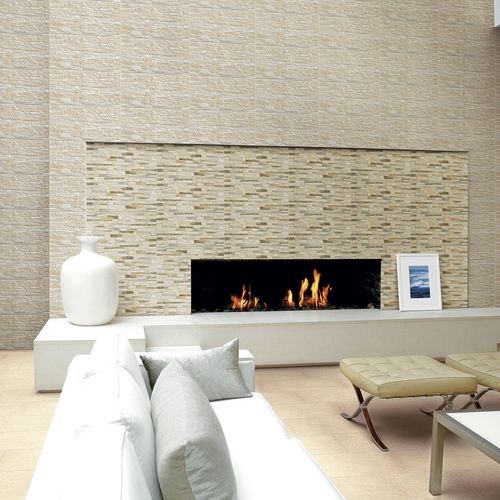 Feinsteinzeugfliesen - ANTICHE MURA - LA GUGLIA & KIS CERAMICHE - poliert / für den Innenraum / Wand