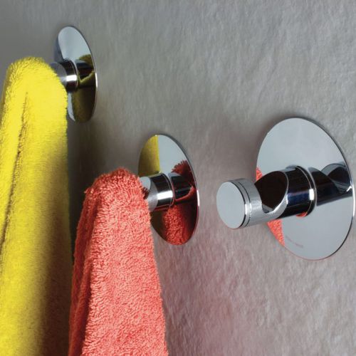 Moderner Garderobenhaken - 10 - KOH-I-NOOR - verchromter Messing / individuell / für Badezimmer