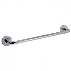 Handtuchhalter / 1 Stange - TUBINA T - KOH-I-NOOR - wandmontiert / Edelstahl / Aluminium