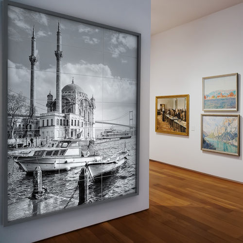 Dekorplatte für Wand - ISTANBUL DIJITAL PANO - KUTAHYA SERAMIK - Keramik