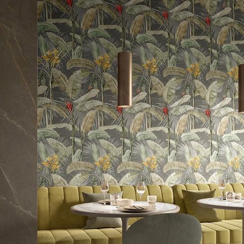 Feinsteinzeug-Steinplatte - BOTANICAL - LA FABBRICA AVA - für Wand / matt / Tapetenoptik