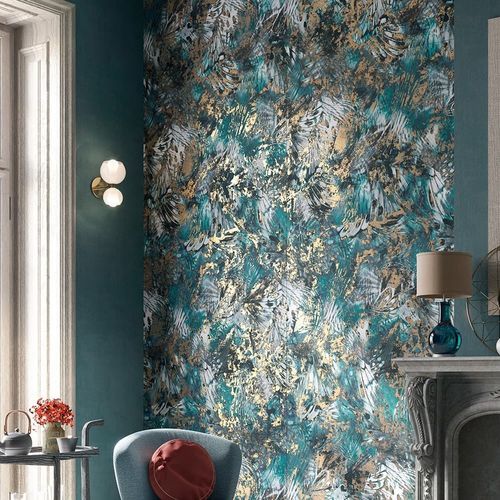 Feinsteinzeug-Steinplatte - PLUMAGE - LA FABBRICA AVA - für Wand / matt / Tapetenoptik