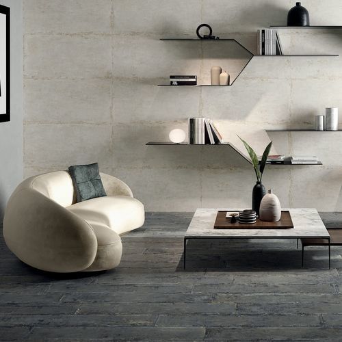Feinsteinzeugfliesen - IVORY- SAGE - LA FABBRICA AVA - matt / für den Innenraum / für Badezimmer