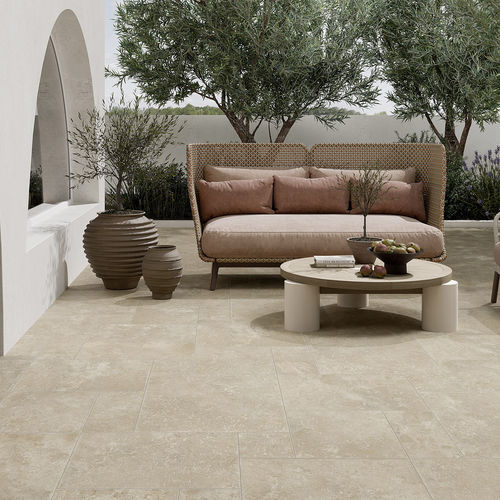 Feinsteinzeugfliesen - OSTUNI - LA FABBRICA AVA - Kalkstein / matt / für den Innenraum