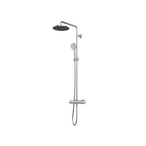 Thermostatische Duschsäule - E405002 - ALMAR - wandmontiert / modern / mit Handbrause