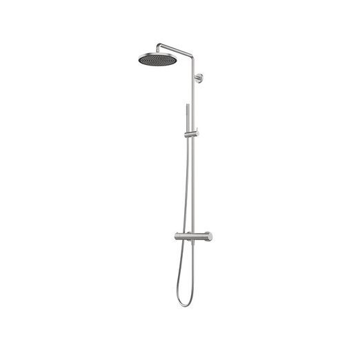 Thermostatische Duschsäule - E405001-316 - ALMAR - wandmontiert / modern / mit Handbrause
