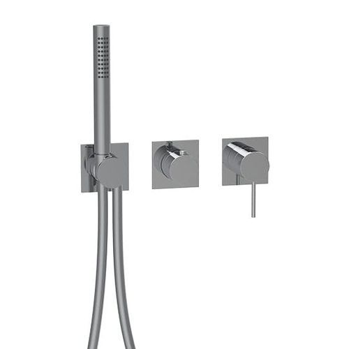 Einhebelmischer für Dusche - E180192 - ALMAR - wandmontiert / Metall / für Badezimmer