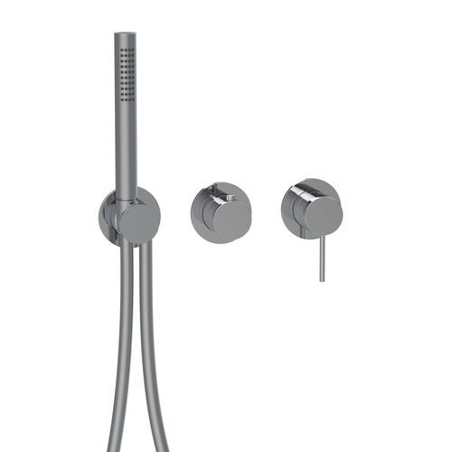 Einhebelmischer für Dusche - E180142 - ALMAR - wandmontiert / Metall / für Badezimmer