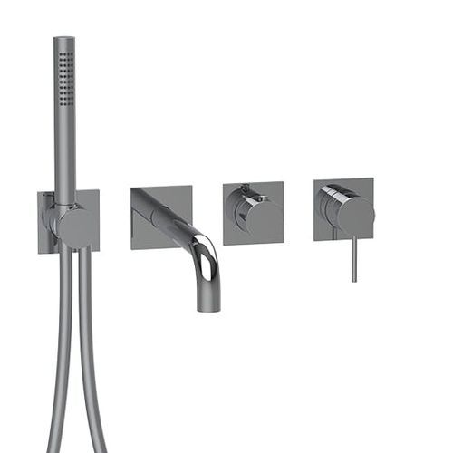 Einhebelmischer für Dusche - E180193 - ALMAR - wandmontiert / Metall / für Badezimmer
