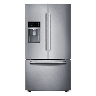 Amerikanischer Kühlschrank - RF23HCEDTSR/AA - SAMSUNG Home Appliances - für Privatgebrauch / freistehend / Edelstahl