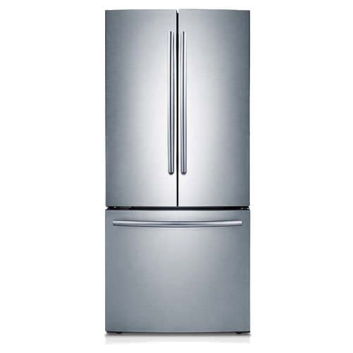 Amerikanischer Kühlschrank - RF220NCTASR/AA - SAMSUNG Home Appliances - für Privatgebrauch / freistehend / Edelstahl