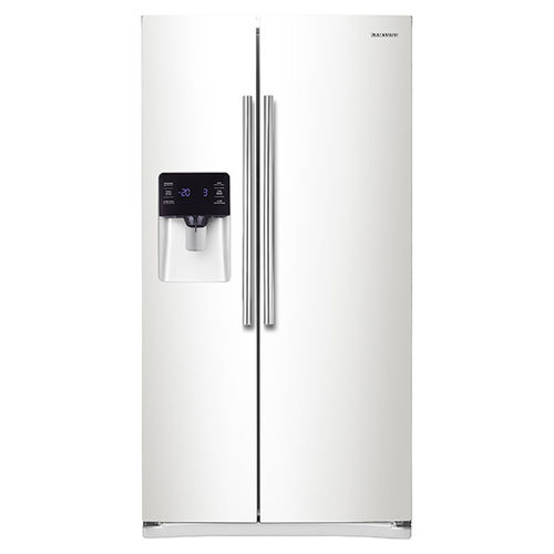 Amerikanischer Kühlschrank - RS25H5121WW/AA - SAMSUNG Home Appliances - für Privatgebrauch / freistehend / weiß