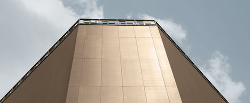 Verkleidungspaneel - LAMINAM - für Fassadenverkleidung / Keramik / glatt