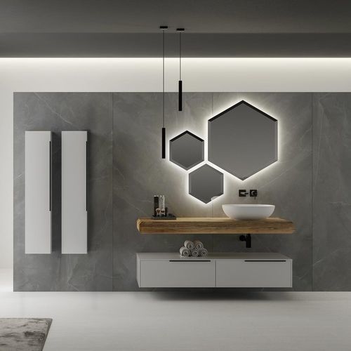 Holz-Waschtischplatte - LIFE 12 - LEGNOBAGNO - Keramik