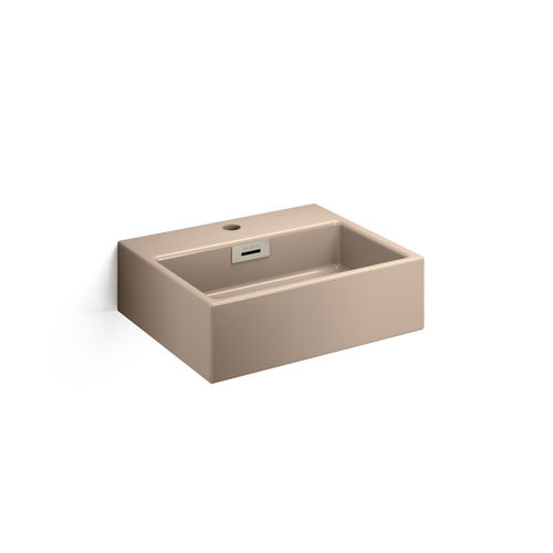 Wand-Waschbecken - QUARELO : 53708.21 - LINEABETA - Keramik / rechteckig / modern
